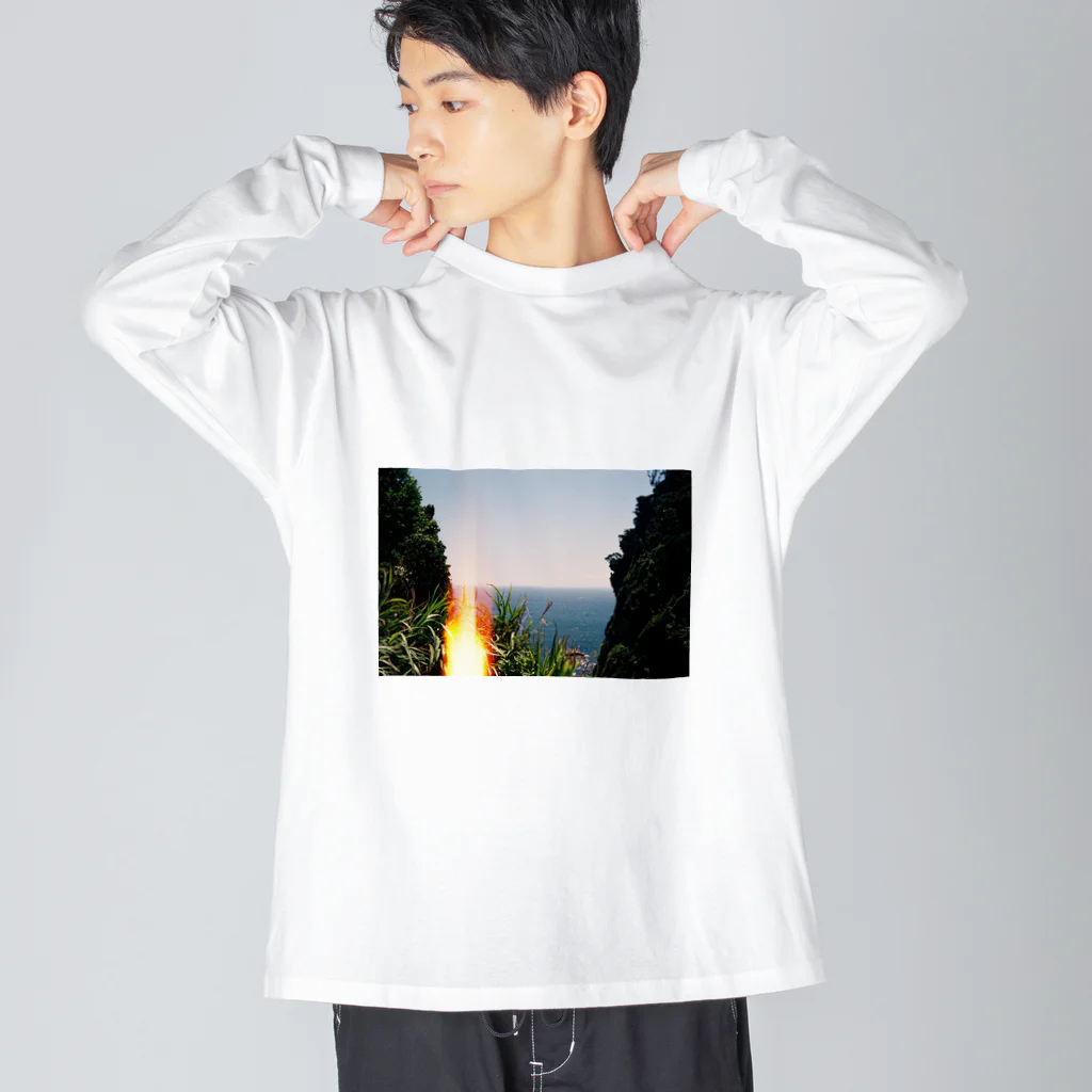 ライオンの2018江の島 Big Long Sleeve T-Shirt