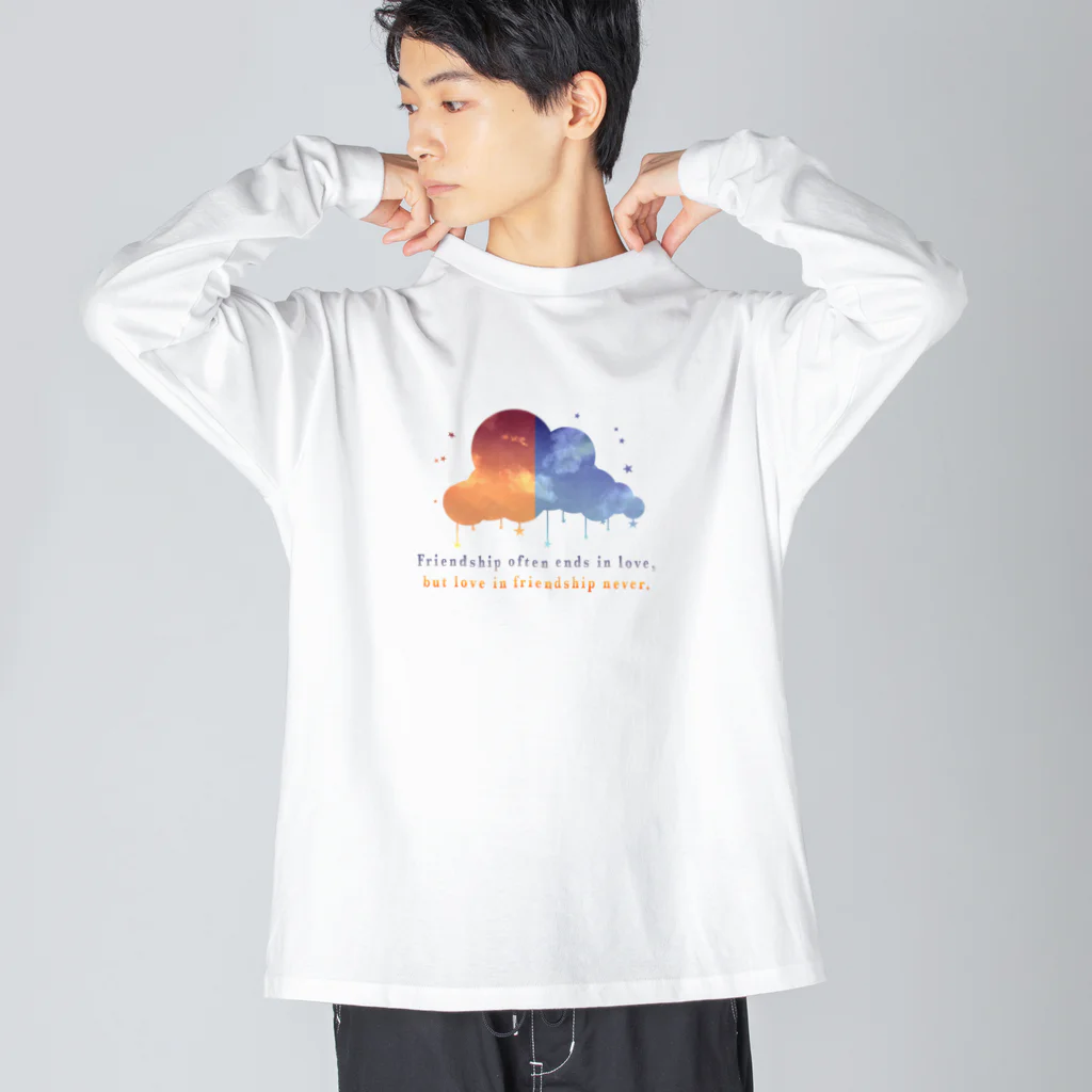 青菜のFriendship ビッグシルエットロングスリーブTシャツ