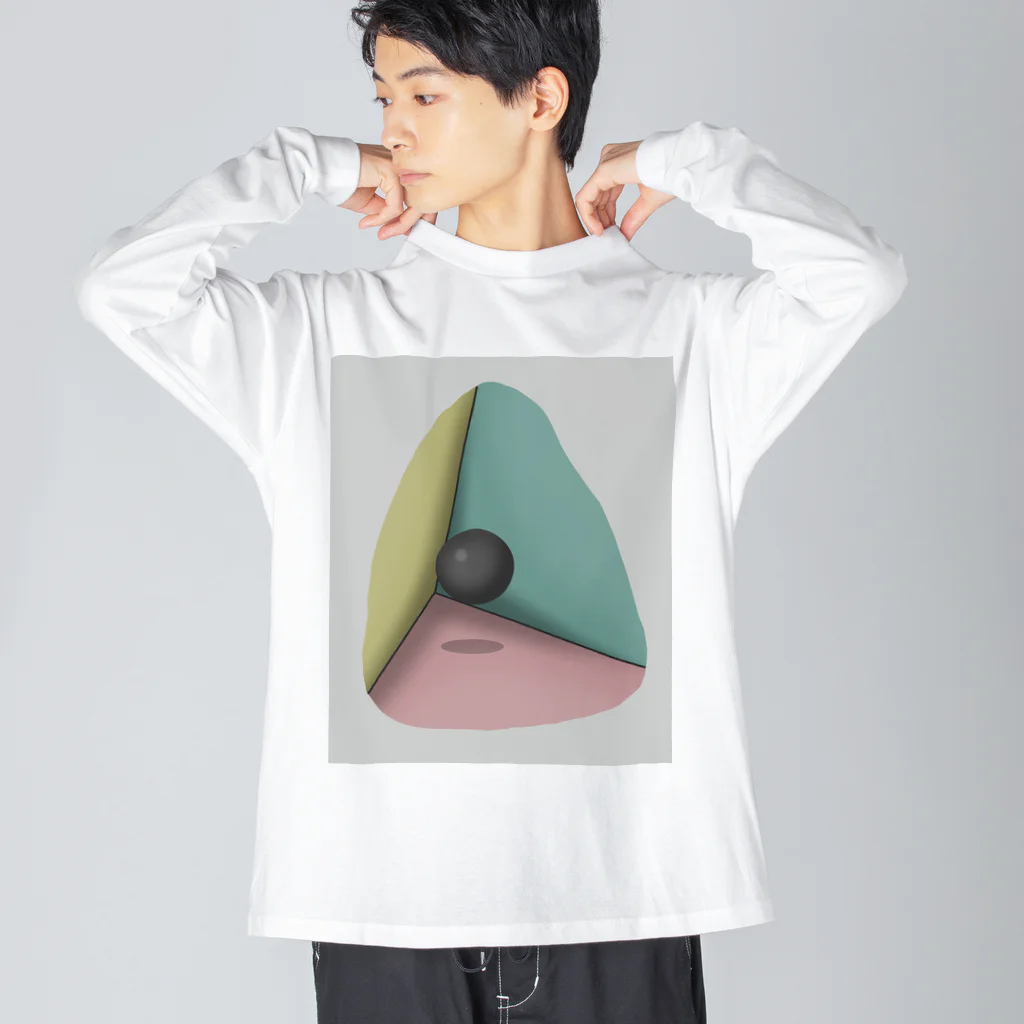 アトリエヱキパの無言～mugon～6 Big Long Sleeve T-Shirt