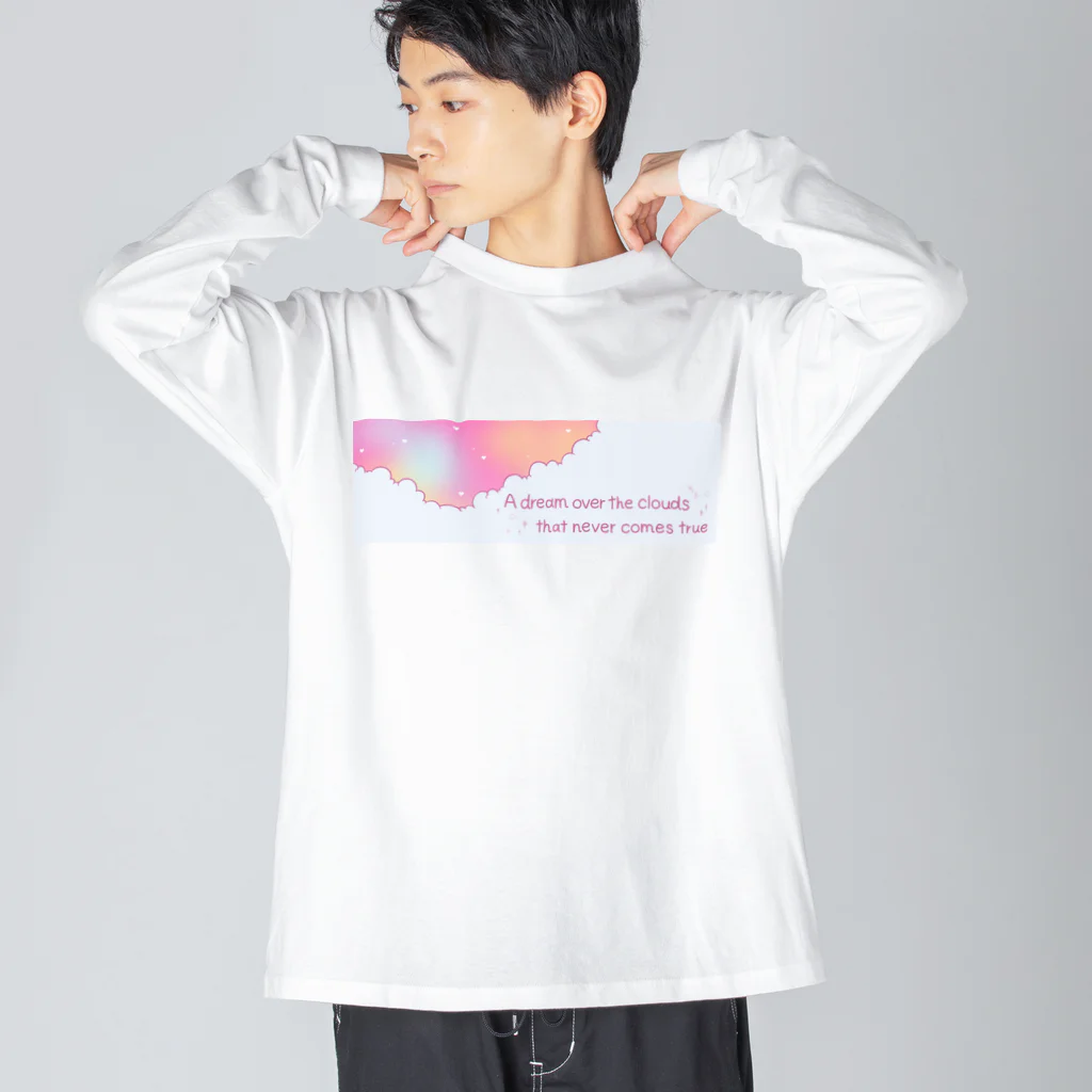 可愛いショップのdream Big Long Sleeve T-Shirt