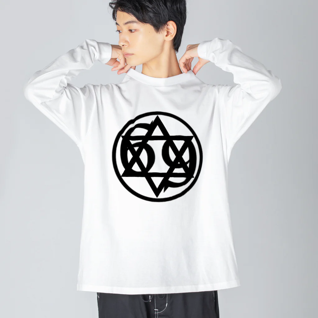 UNchan(あんちゃん)    ★unlimited★のダビデ69　＃0008 Big Long Sleeve T-Shirt