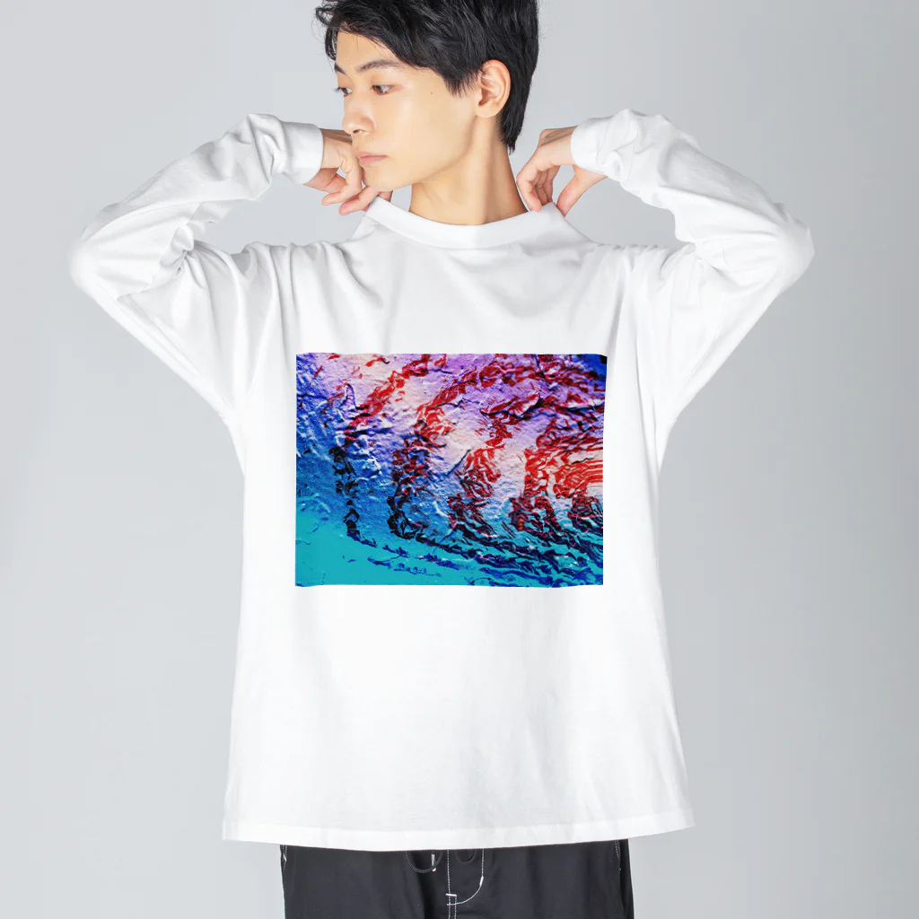 HossyのEchoes Big Long Sleeve T-Shirt