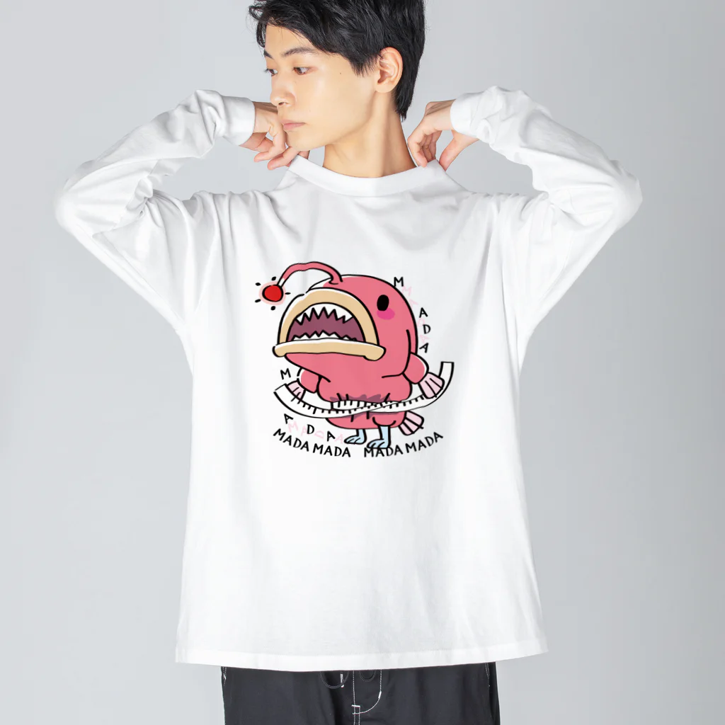 イラスト MONYAAT のCT114 海の底のあんこ姫*まだまだいける Big Long Sleeve T-Shirt