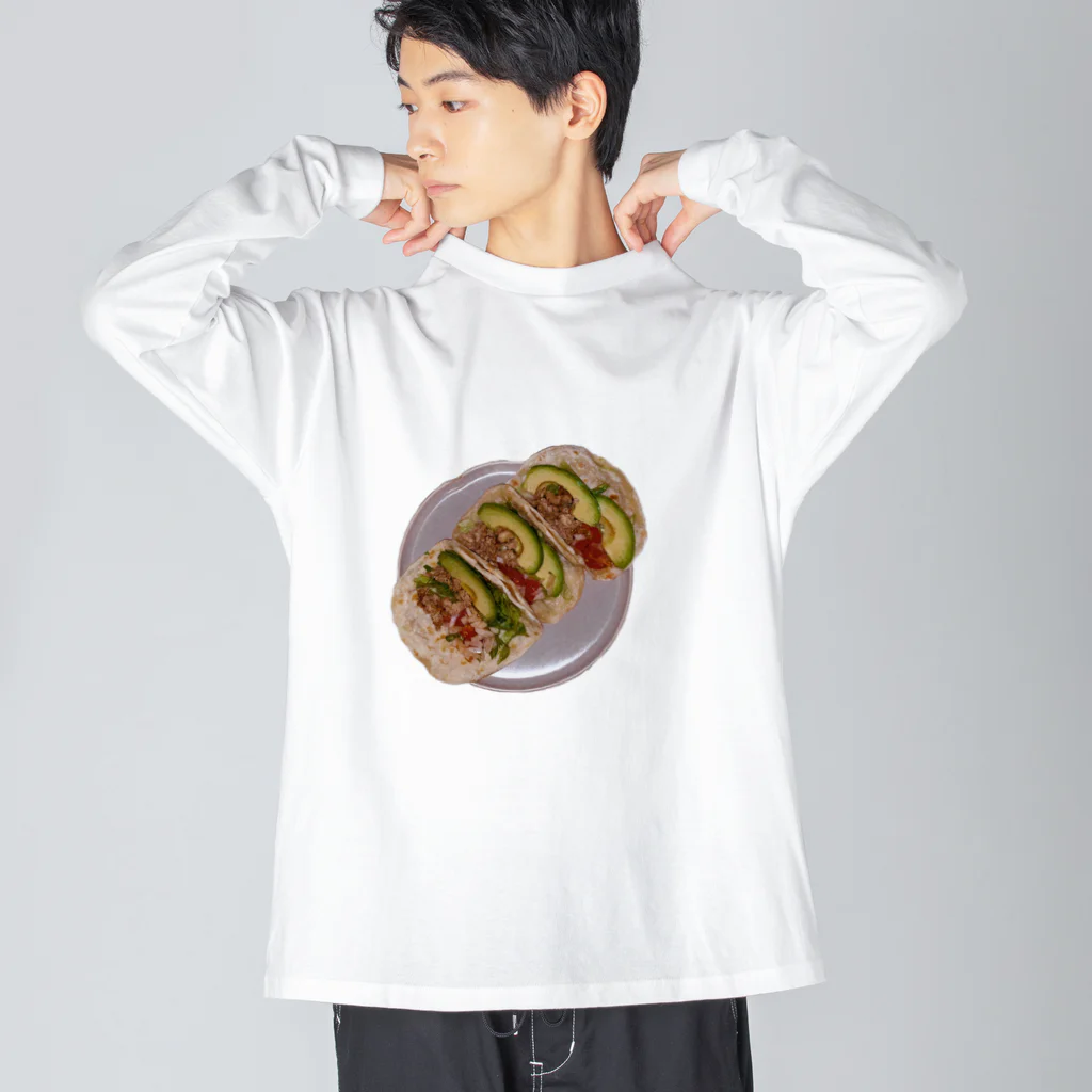 yoisoの整列タコス Big Long Sleeve T-Shirt