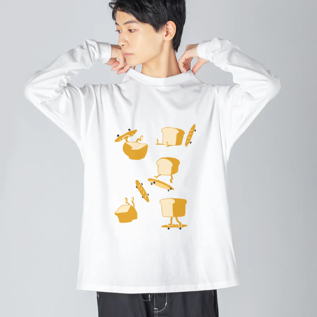 東京ギガバイトのパンボーダー ビッグシルエットロングスリーブTシャツ