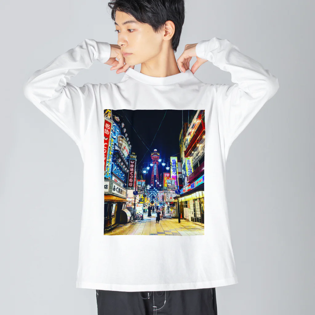 マッキーの新世界の街 Big Long Sleeve T-Shirt