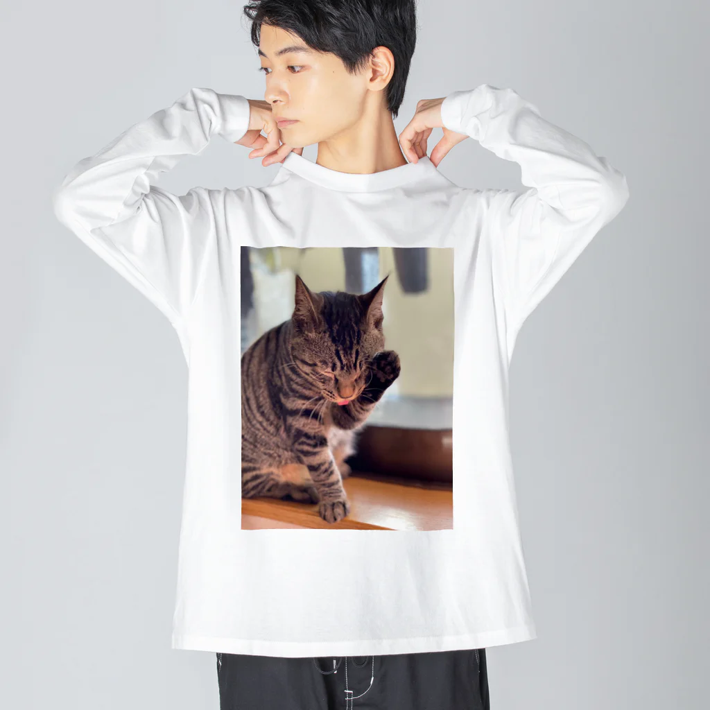 YUR!Eのこたろう　子猫　シリーズ　1 ビッグシルエットロングスリーブTシャツ