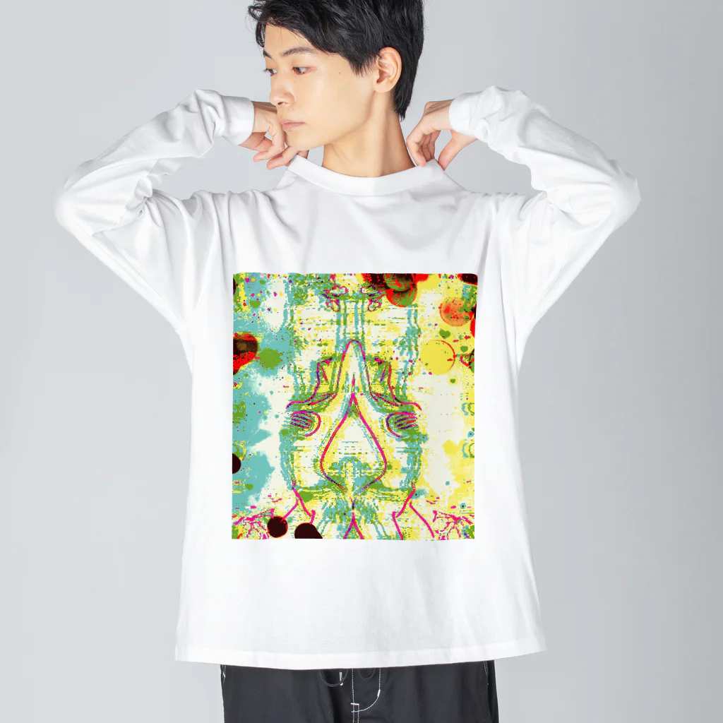 K.I.D.S.#HateYourWayのTake a shower Big Long Sleeve T-Shirt