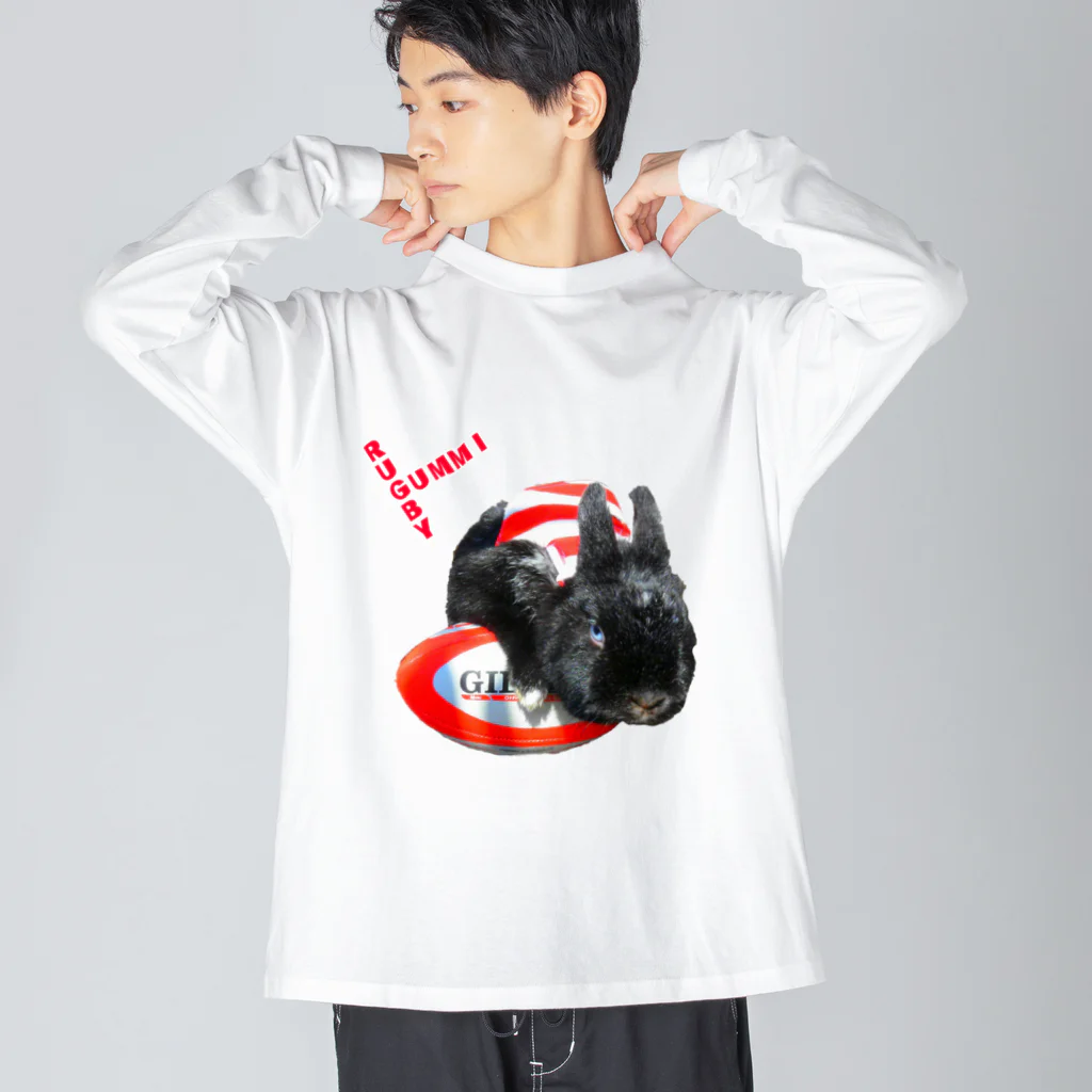 akipandashop◟꒰◍ ´꒳` ◍꒱◞のらぐみー Big Long Sleeve T-Shirt