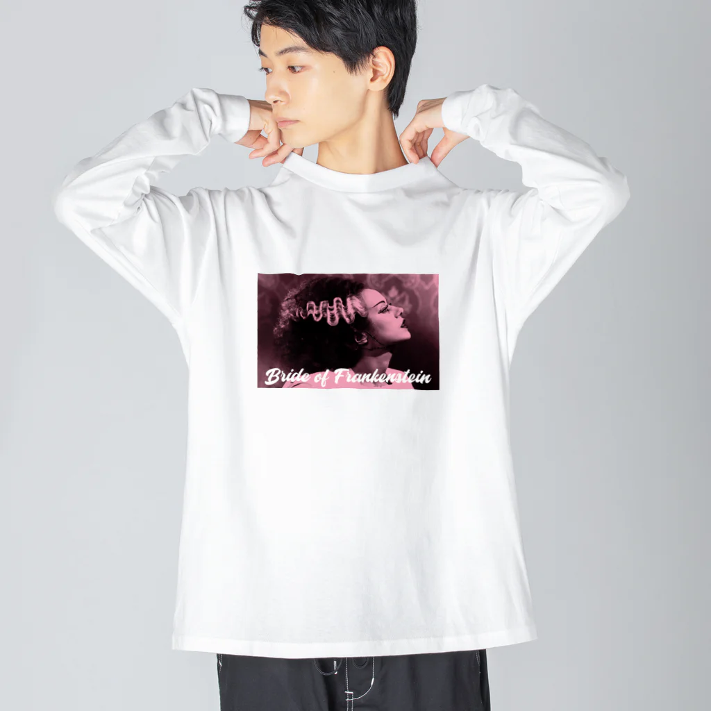 stereovisionのBride of Frankenstein (フランケンシュタインの花嫁) Big Long Sleeve T-Shirt