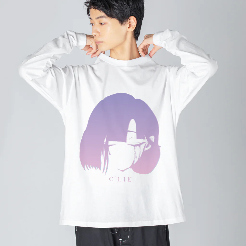 EVLIN【えぶりん】の009　C’LIE Big Long Sleeve T-Shirt