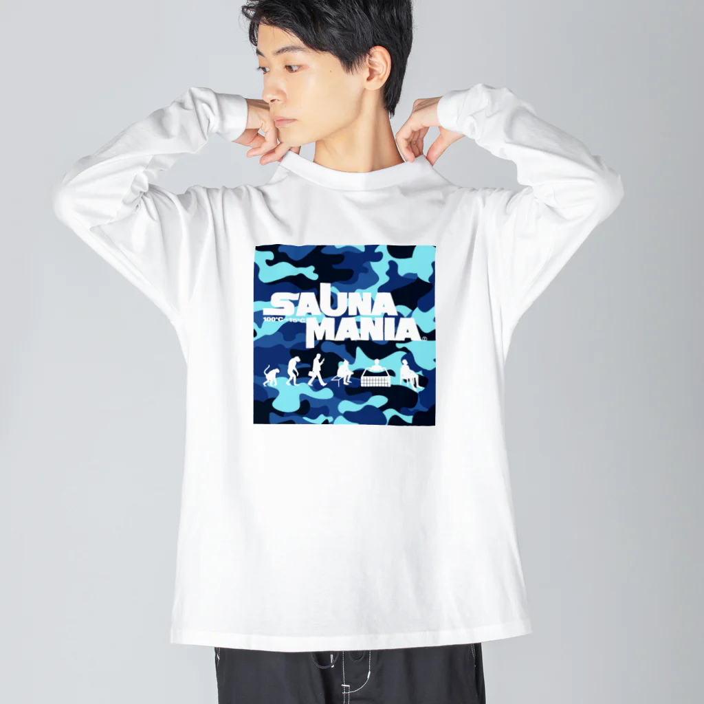 SAUNAMANIAのSAUNAMANIA ビッグシルエットロングスリーブTシャツ