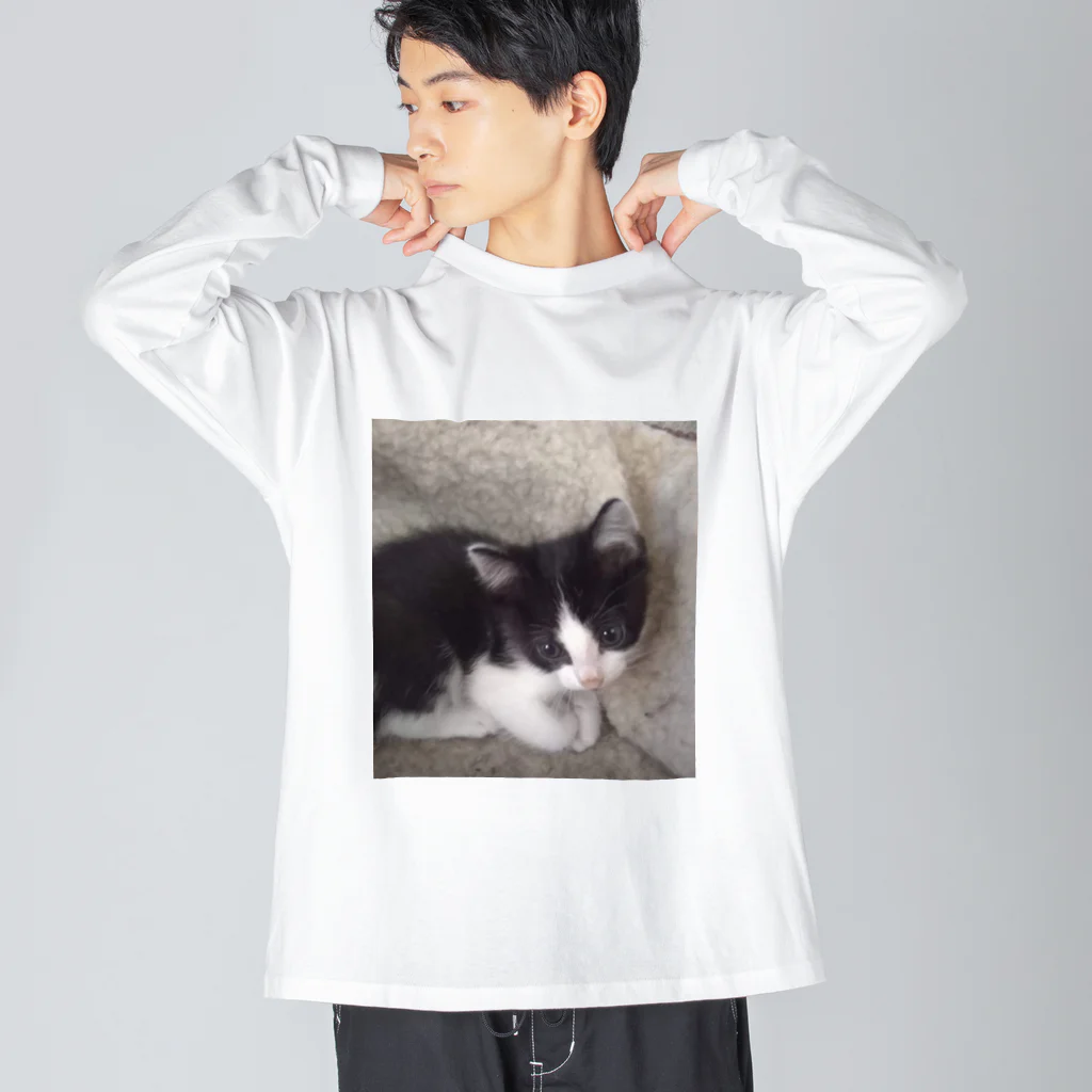 みーのお部屋 のおすまし猫 テールくん Big Long Sleeve T-Shirt