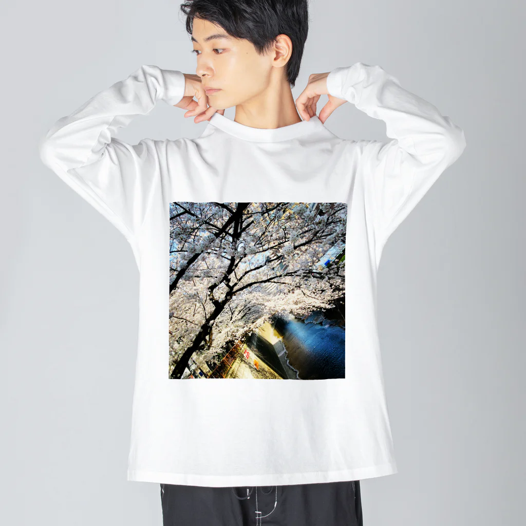 ppmの桜 Big Long Sleeve T-Shirt