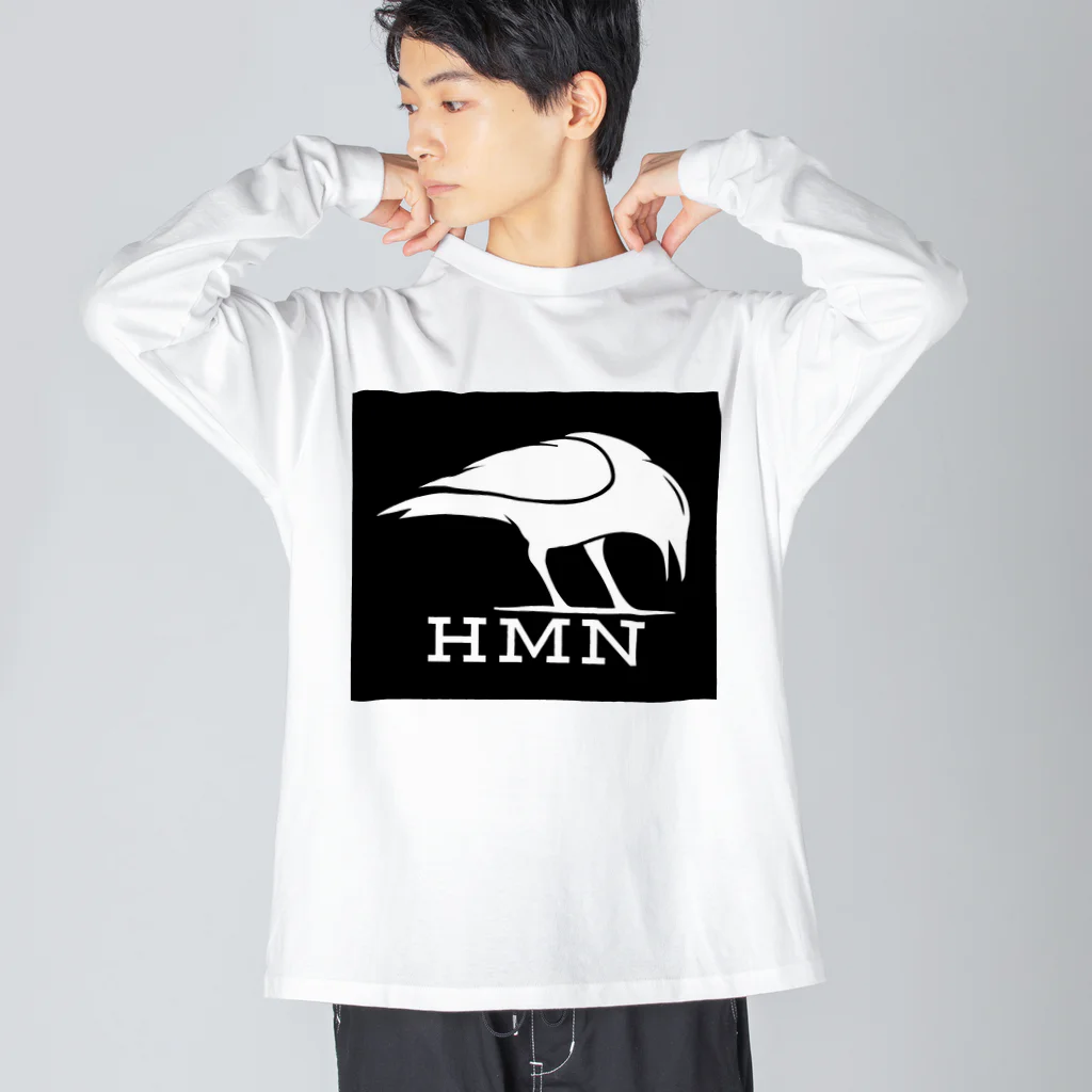 HERMANOのとりちゃん ビッグシルエットロングスリーブTシャツ