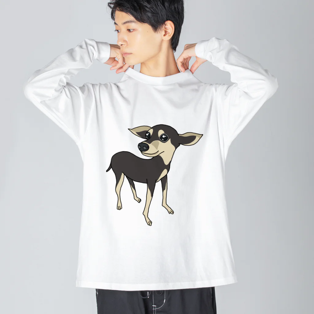 へちまめろんのイケピンくん ビッグシルエットロングスリーブTシャツ