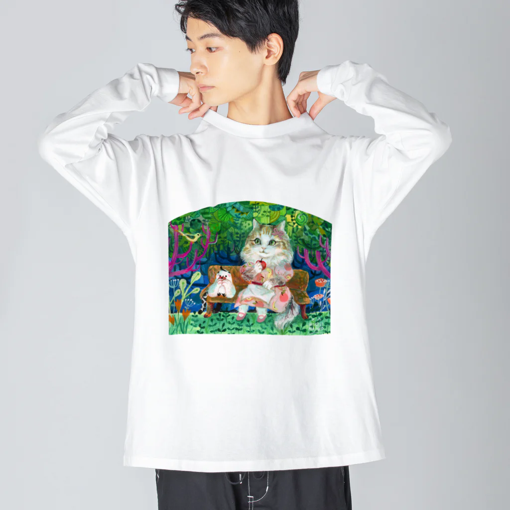 wokasinaiwoのいつものように Big Long Sleeve T-Shirt