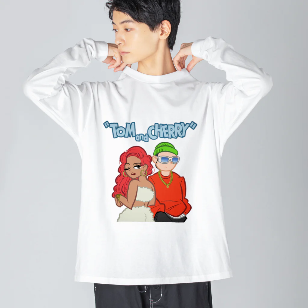 TOM&CHERRYのトムチェリBIGシルエットロングスリーブTシャツ Big Long Sleeve T-Shirt