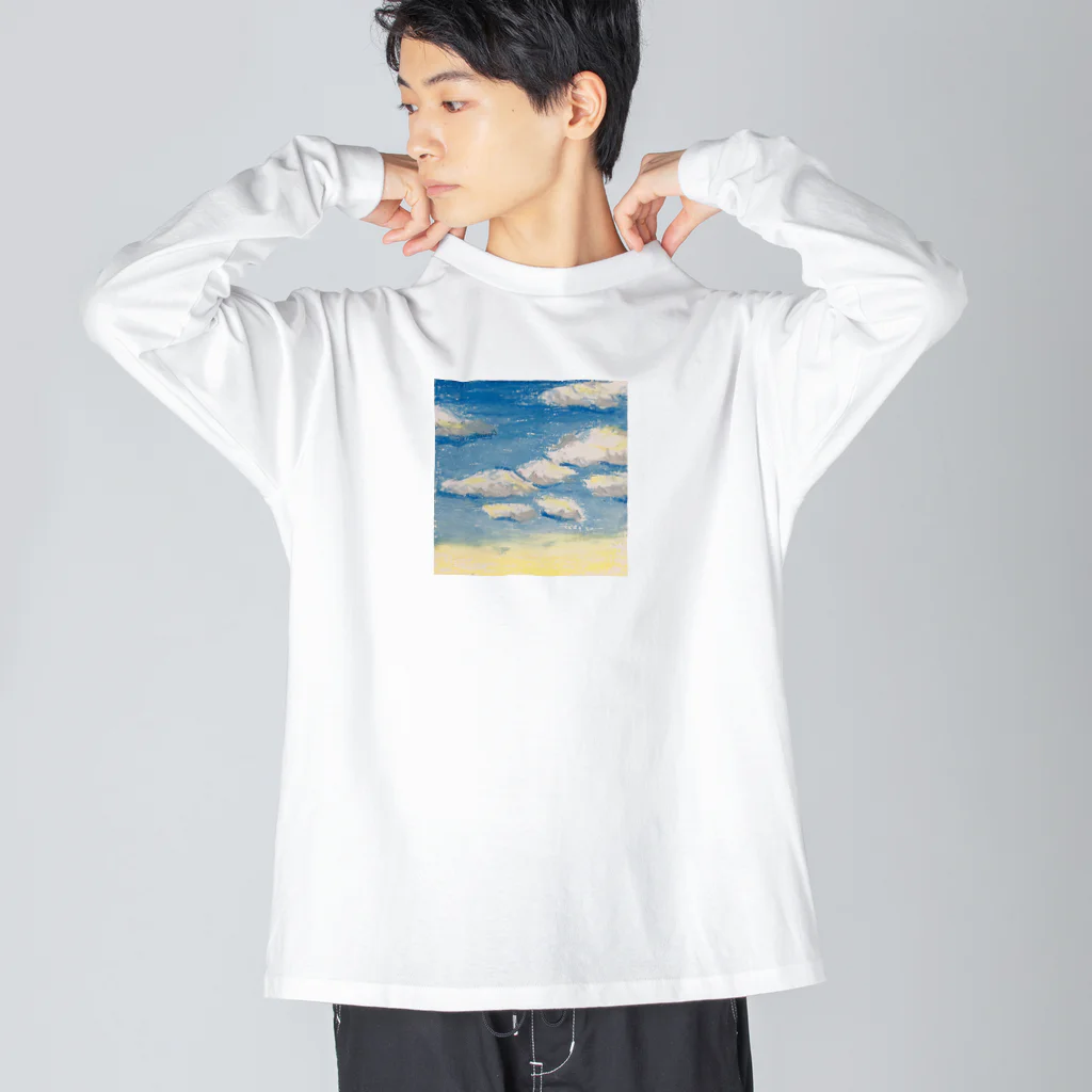 よこみの空 ビッグシルエットロングスリーブTシャツ