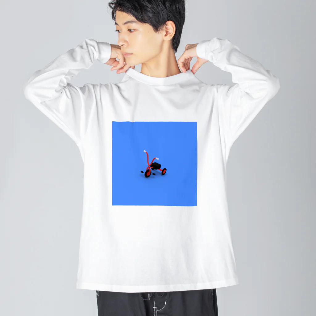 カーソル合わせての三輪車 Big Long Sleeve T-Shirt