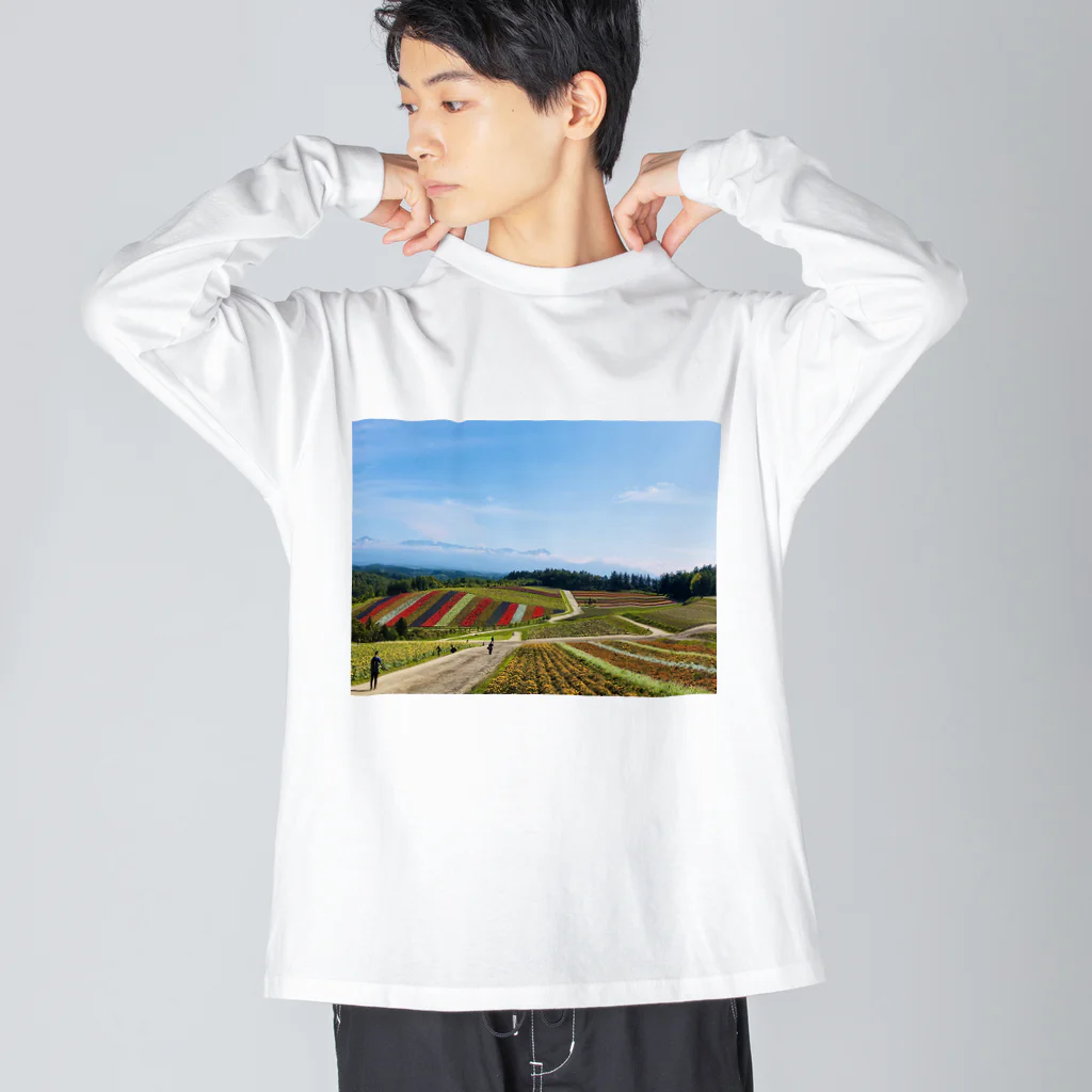 むむむむのお花畑 Big Long Sleeve T-Shirt