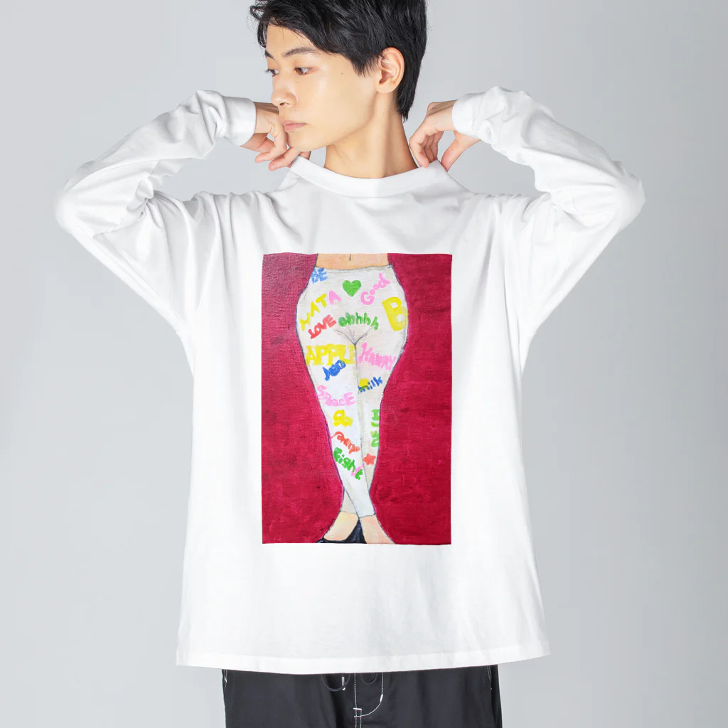 【Yuwiiの店】ゆぅぅぃーのあんだーがーる。 Big Long Sleeve T-Shirt