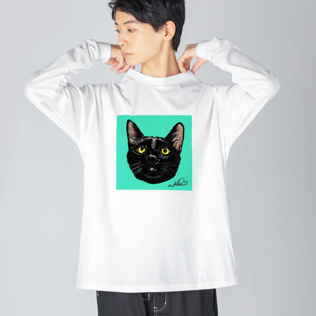 希鳳のコタロー ビッグシルエットロングスリーブTシャツ