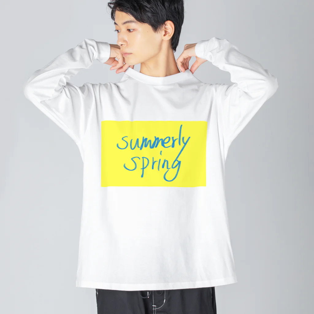 マイカジュアルスタイルストアのSUMMERLY SPRING Big Long Sleeve T-Shirt