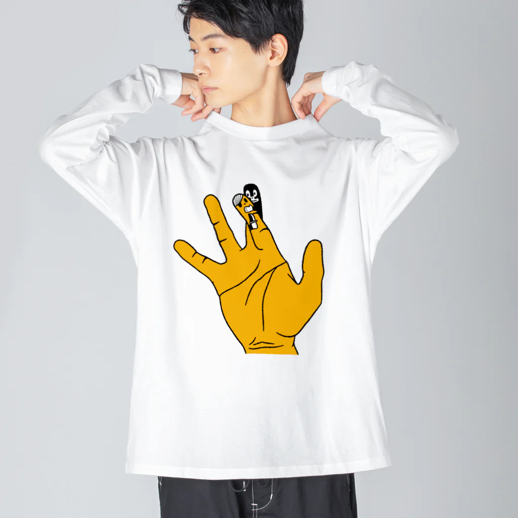 テテネロ▼▲の強盗だ。 Big Long Sleeve T-Shirt