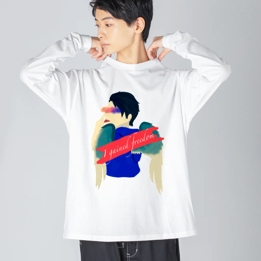 りんねの自由を手にした Big Long Sleeve T-Shirt