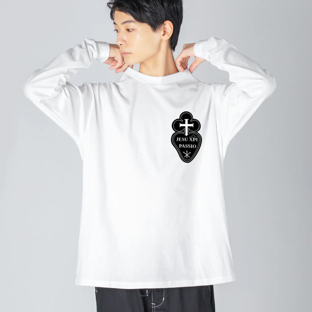 Flos hortus, in Terra incognitaのJesu XPI Passio Big Long Sleeve T-Shirt