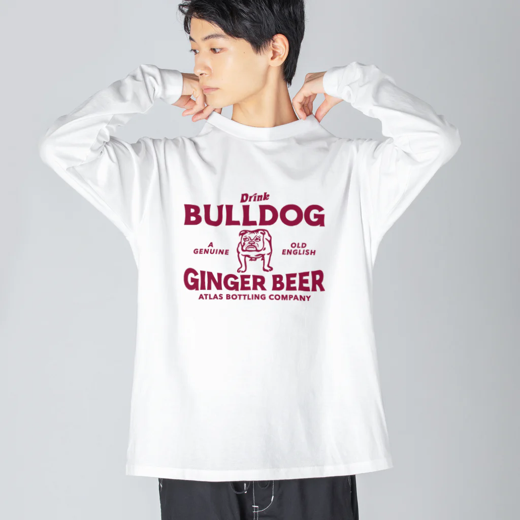 Bunny Robber GRPCのBULLDOG GINGER BEER ビッグシルエットロングスリーブTシャツ