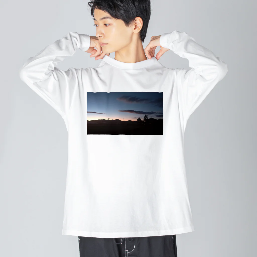 Arisaの空 ビッグシルエットロングスリーブTシャツ