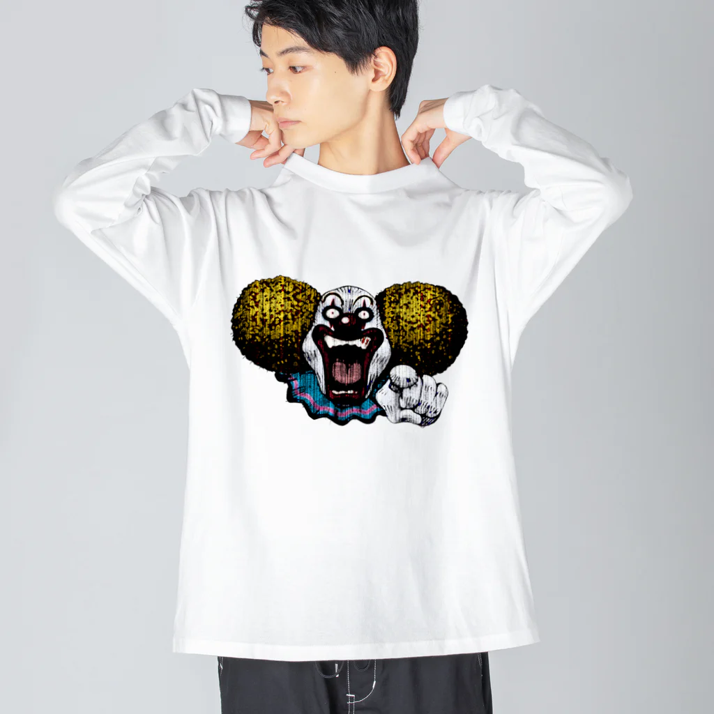 kimchinのマッドピエロ Big Long Sleeve T-Shirt