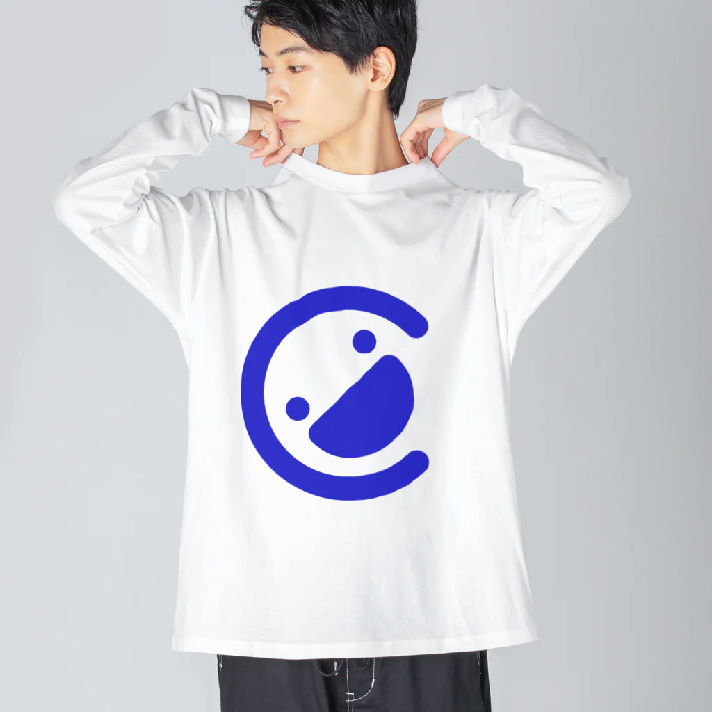 エクスペリメンタルのあおにこ☻ Big Long Sleeve T-Shirt