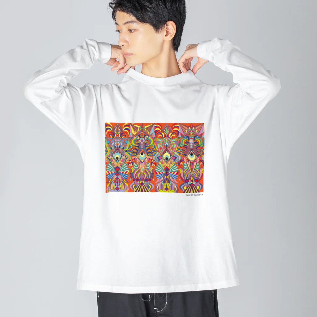 SPOOPY TOWNのQuadruple Big Long Sleeve T-Shirt