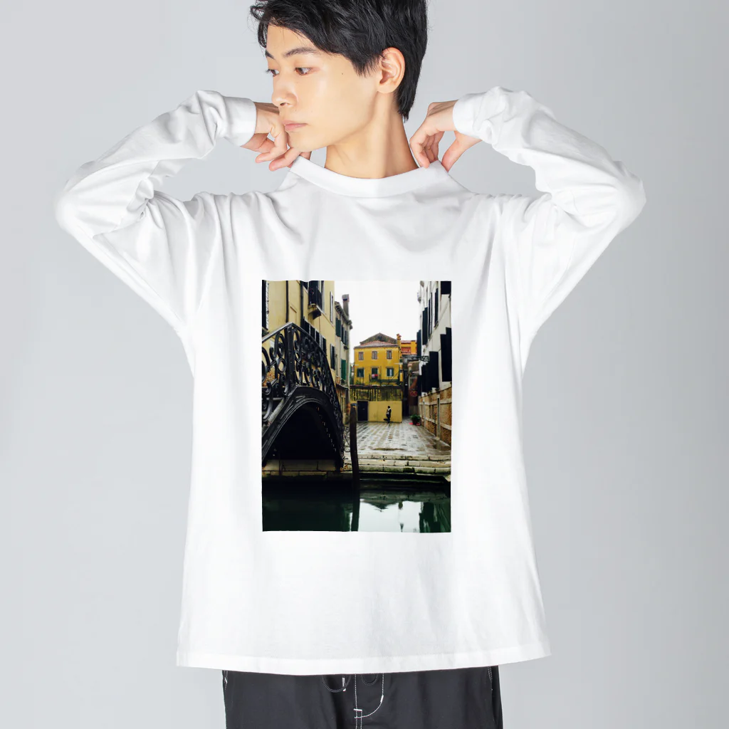 旅行したらのベニスの女性 Big Long Sleeve T-Shirt