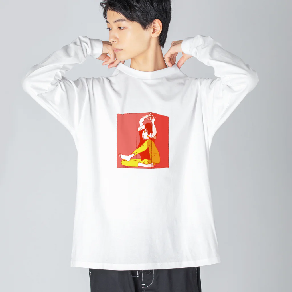 中華呪術堂（チャイナマジックホール）の箱入り中華娘 Big Long Sleeve T-Shirt