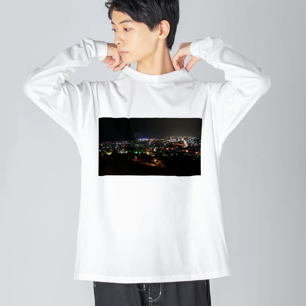 でおきしりぼ子の実験室のよるのけしき Big Long Sleeve T-Shirt