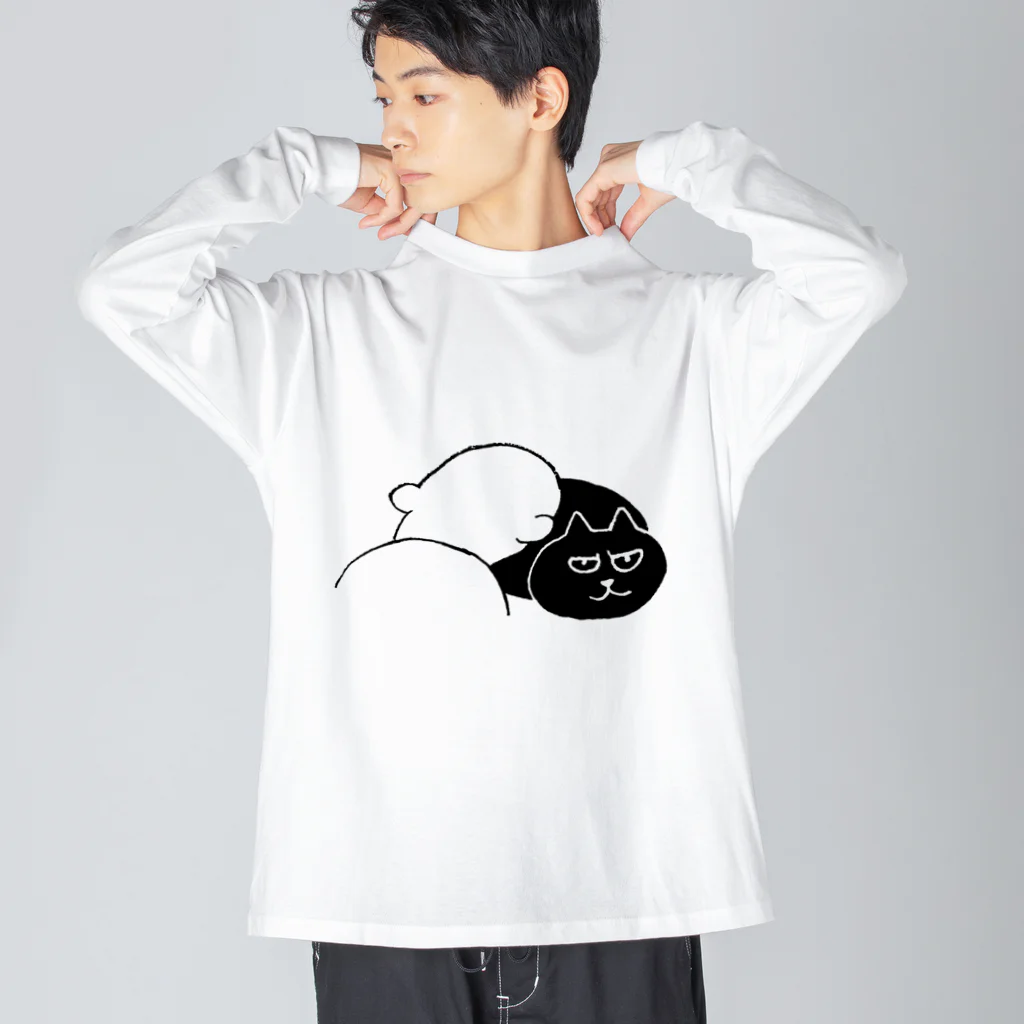 SAIWAI DESIGN STOREのスピリチュアル・ヒーリング Big Long Sleeve T-Shirt