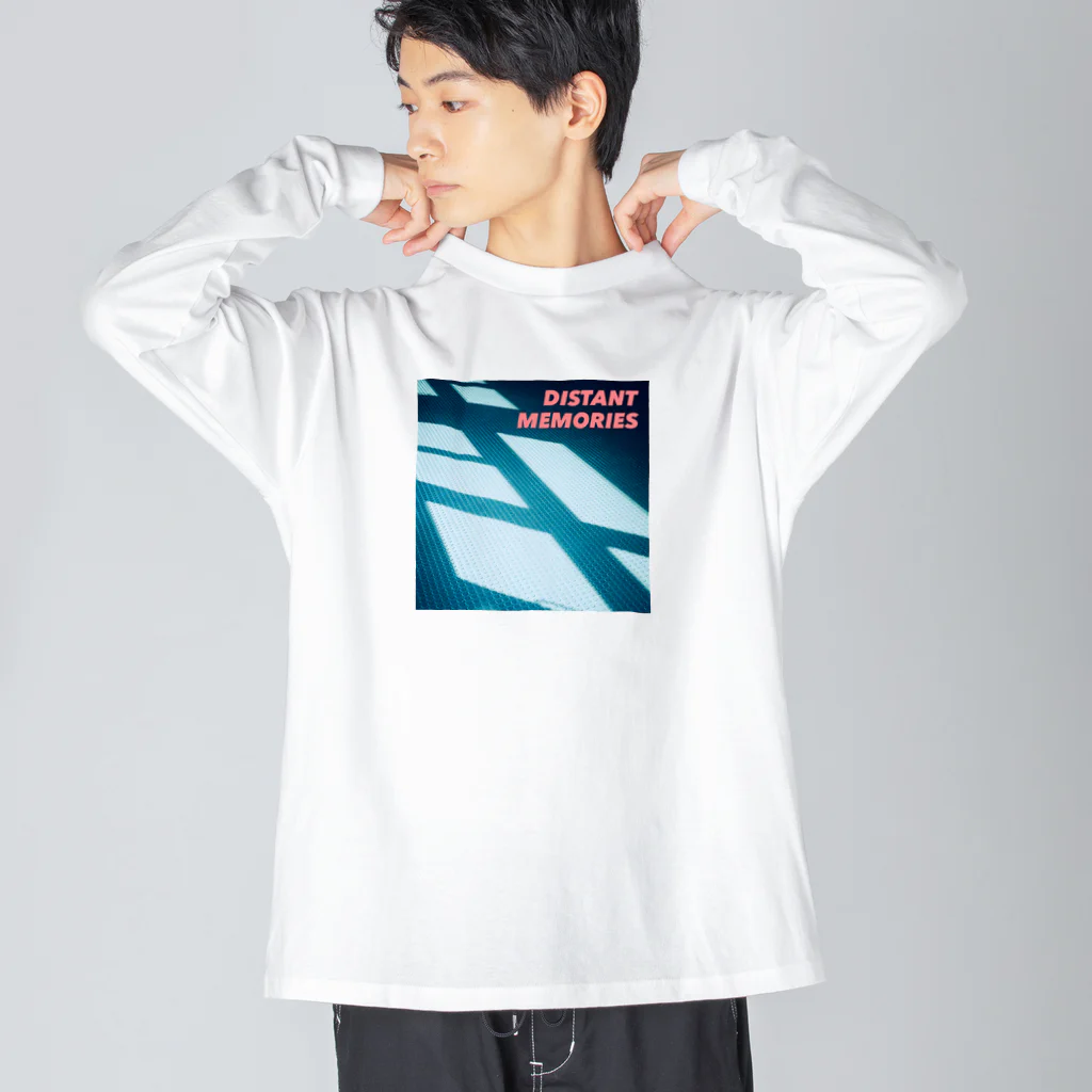 FICTIONのDISTANT MEMORIES  ビッグシルエットロングスリーブTシャツ