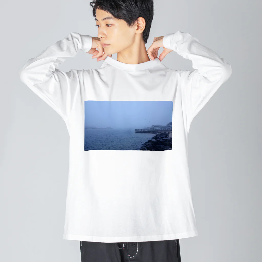 yasucal-535のmontauk port ビッグシルエットロングスリーブTシャツ