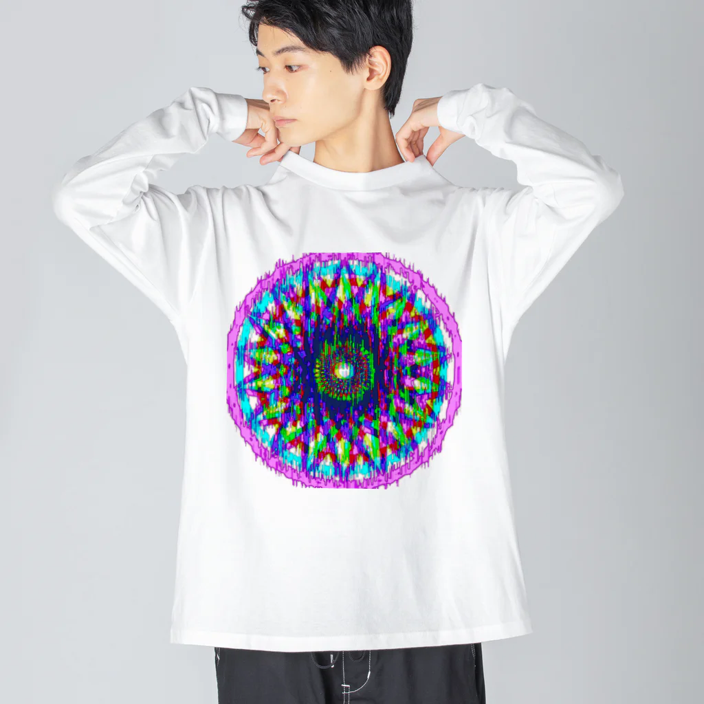 パコカリの幾何学神聖なる Big Long Sleeve T-Shirt