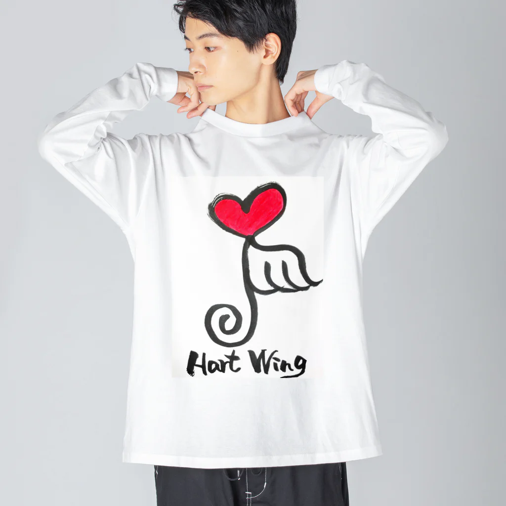 まみまりあの幸せのハートウイング Big Long Sleeve T-Shirt