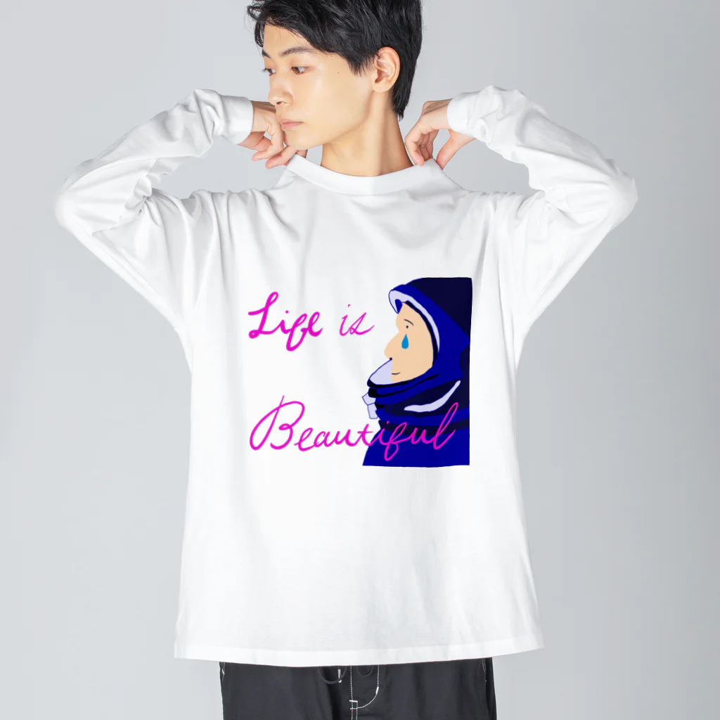 たわしのグレートクリーチャー駅チカよりFON Big Long Sleeve T-Shirt