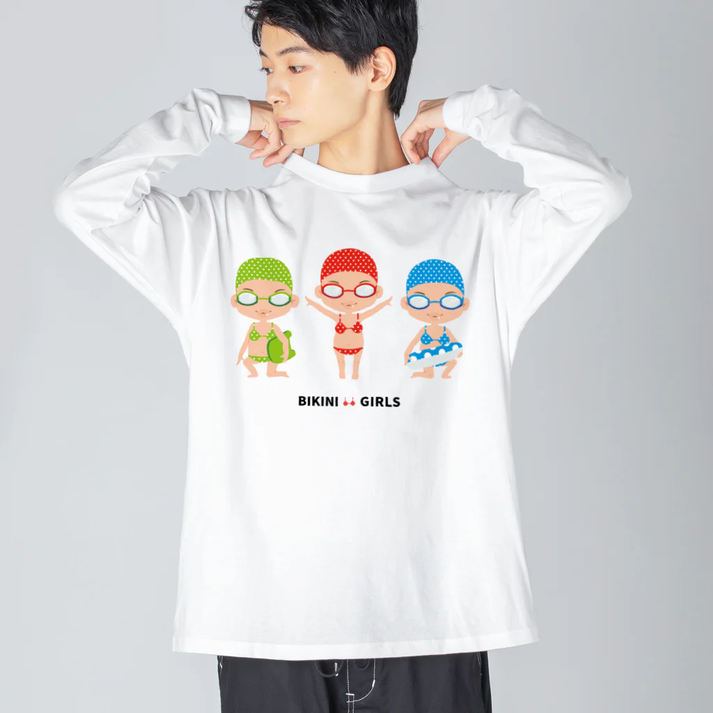 8anna storeのBIKINI GIRLS／ビキニガールズ Big Long Sleeve T-Shirt