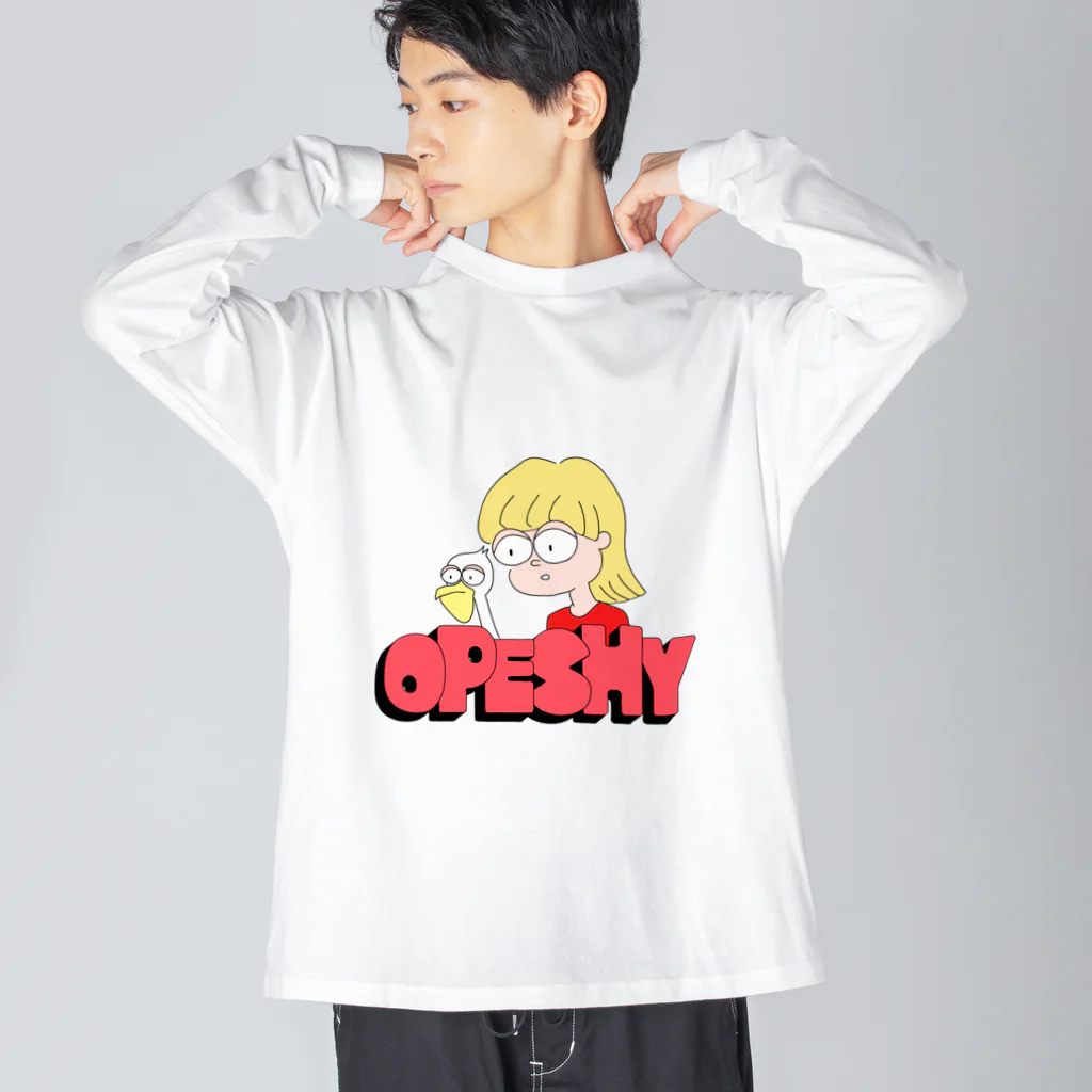 ペリカン🔥のOPESHY Big Long Sleeve T-Shirt