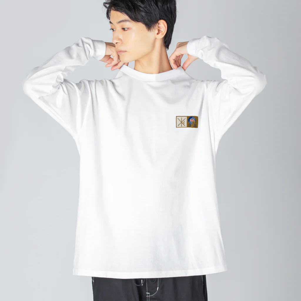 SUGINAMI SELECTORSのss nationality icon(UK) Big Long Sleeve T-Shirt