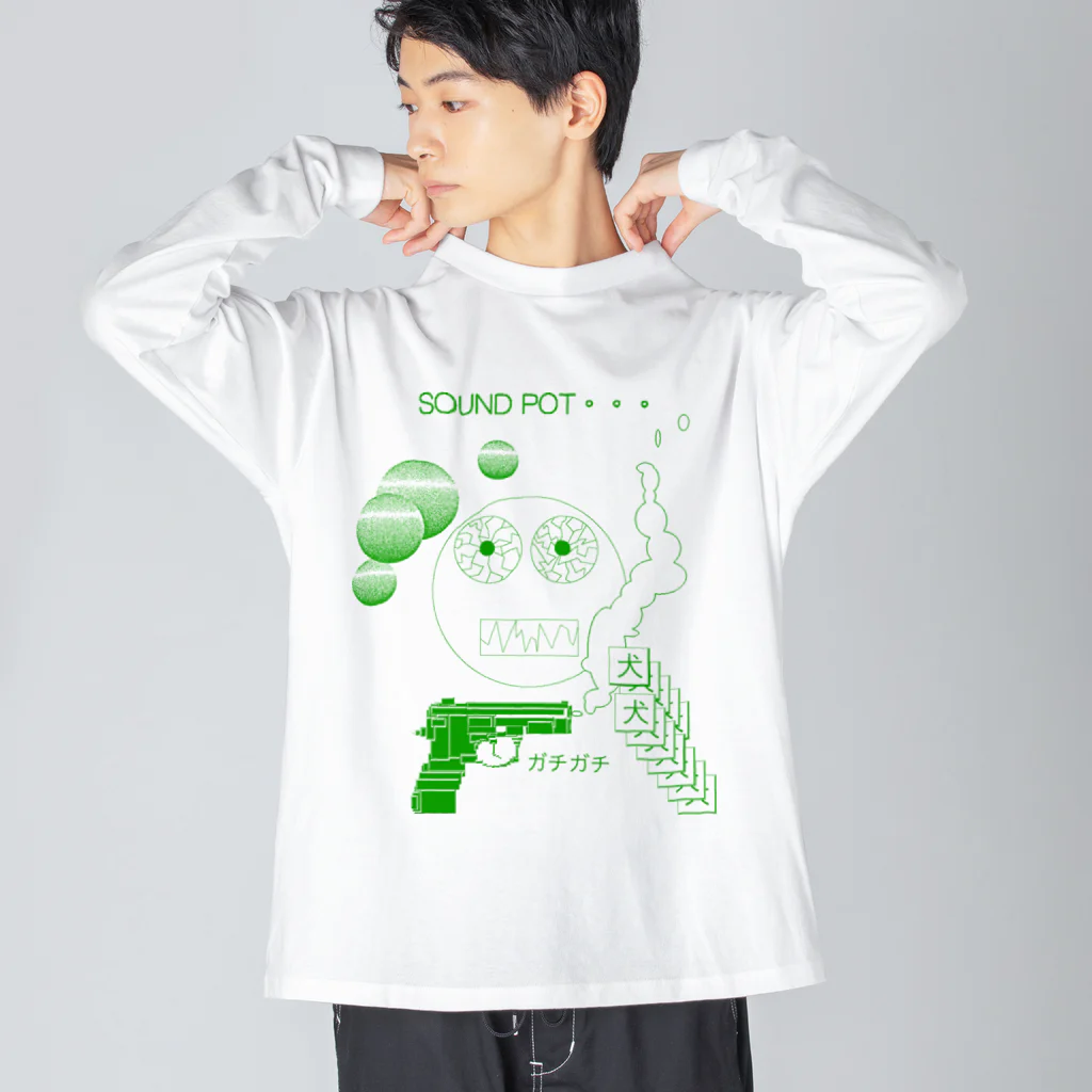 Fuck , The MyheroのSOUND POT 。。。 ビッグシルエットロングスリーブTシャツ