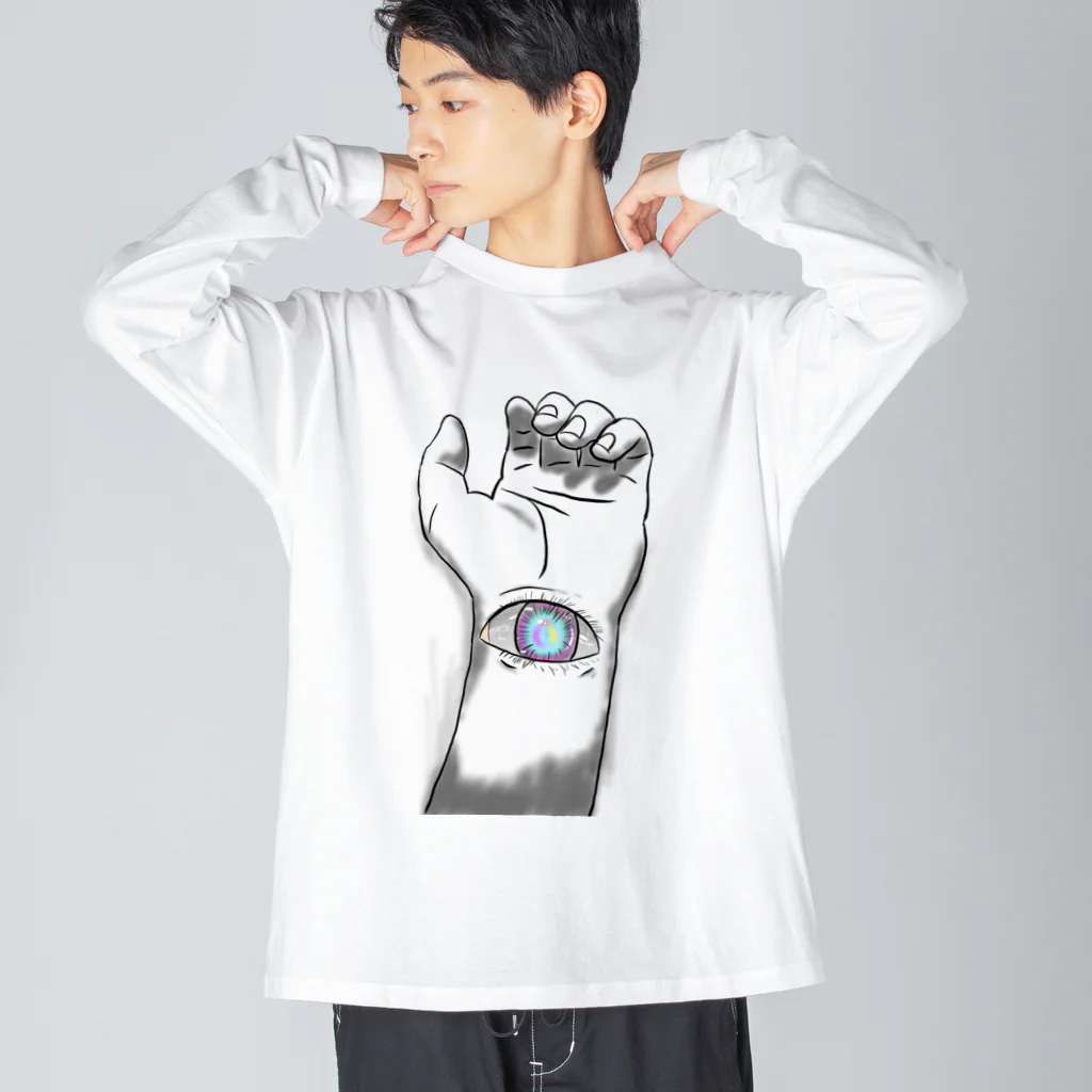 aly( ˙💋˙ )の義眼 Big Long Sleeve T-Shirt